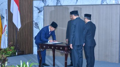 Pengukuhan Kepala BPKP NTB, Gubernur Ingin Tata Kelola Pemerintahan Semakin Baik