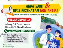 Tak Perlu Panik! Aktivasi BPJS Nonaktif Kini Bisa Dilayani Online 24 Jam di Sumbawa Barat