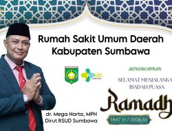 RSUD Sumbawa Mengucapkan Selamat Menunaikan Ibadah Puasa Ramadhan 1447 H/2026 M