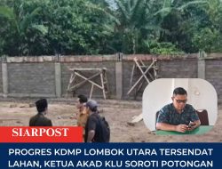 Progres KDMP Lombok Utara Tersendat Lahan, Ketua AKAD KLU Soroti Potongan Dana Desa dan Minimnya Respons Satgas