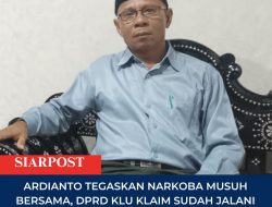 Ardianto Tegaskan Narkoba Musuh Bersama, DPRD KLU Klaim Sudah Jalani Tes Urine dan Negatif