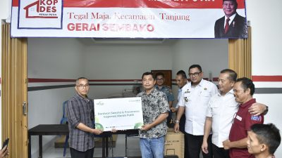 Bank NTB Syariah Dukung Operasional 10 Koperasi Desa Merah Putih Percontohan se-NTB Melalui Bantuan Sarana Prasarana