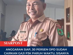 Anggaran Siap, 30 Persen OPD Sudah Cairkan Gaji P3K PW, Sisanya Terkendala Administrasi