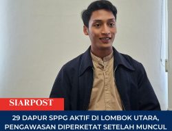 29 Dapur SPPG Aktif di KLU, Pengawasan Diperketat Setelah Muncul Sejumlah Temuan