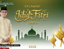 Keluarga Besar Dinas Lingkungan Hidup Sumbawa Barat Mengucapkan Selamat Hari Raya Idulfitri 1447 Hijriah
