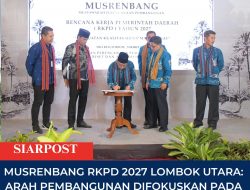 Musrenbang RKPD 2027 Lombok Utara: Arah Pembangunan Difokuskan pada Kualitas Hidup dan Ekonomi Warga