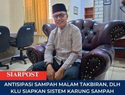 Antisipasi Sampah Malam Takbiran, DLH KLU Siapkan Sistem Karung Sampah untuk Setiap Kontingen