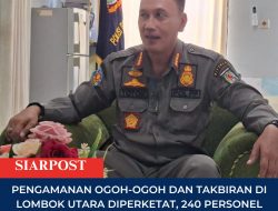 Pengamanan Ogoh-ogoh dan Takbiran di Lombok Utara Diperketat, 240 Personel Satpol PP Disiagakan