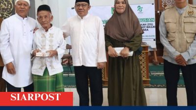 Baznas Lombok Utara Salurkan ZIS untuk 199 Marbot dan Guru Mengaji, Penguatan Peran Sosial Umat