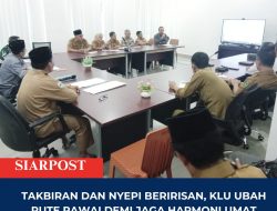 Takbiran dan Nyepi Beririsan, KLU Ubah Rute Pawai Demi Jaga Harmoni Umat