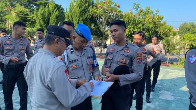 Operasi Dadakan di Polres Lombok Utara: Pelanggaran Kecil Disikat, Disiplin Diuji dari Hal Sepele