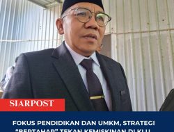 Fokus Pendidikan dan UMKM, Strategi “Bertahap” Bupati ,Tekan Kemiskinan di KLU