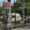 Nyaris Terjebak di Tengah Macet, Ambulans Diselamatkan Aksi Cepat Polisi di Mataram