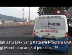 Viral Ambulans Jenazah Diduga Dibatasi Menyebrang di Kayangan, Publik Bandingkan dengan NTB Care!
