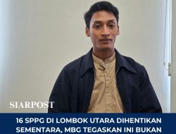 16 SPPG di Lombok Utara Dihentikan Sementara, MBG Tegaskan Ini Bukan Masalah, Tapi Momentum Perbaikan