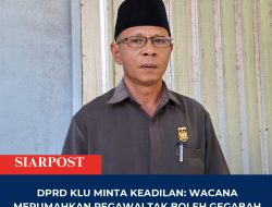 DPRD KLU Minta Keadilan: Wacana Merumahkan Pegawai Tak Boleh Gegabah