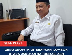Zero Growth Diterapkan, Lombok Utara Usulkan 92 Formasi ASN Gantikan yang Pensiun
