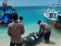 Benda Misterius Mirip Torpedo Ditemukan di Gili Trawangan, Diduga Alat Observasi Laut
