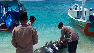 Benda Misterius Mirip Torpedo Ditemukan di Gili Trawangan, Diduga Alat Observasi Laut