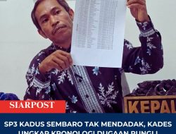 SP3 Kadus Sembaro Tak Mendadak, Kades Ungkap Kronologi Dugaan Pungli