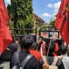 Polda NTB Dinilai Bungkam, LMND Mataram Demo Tuntut Tindak Lanjut Dugaan Korupsi di Universitas Bima