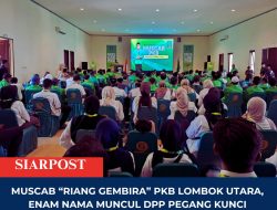 Muscab “Riang Gembira” PKB Lombok Utara, Enam Nama Muncul DPP Pegang Kunci Penentuan Ketua