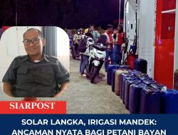 Solar Langka, Irigasi Mandek: Ancaman Nyata bagi Petani Bayan DPRD Dorong Intervensi Cepat