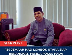 154 Jemaah Haji Lombok Utara Siap Berangkat, Pemda Fokus pada Keamanan dan Kebugaran Perjalanan