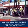 Viral Video Siswa Jatuh Saat Razia,Polres KLU: Tidak Benar Dikejar, Anggota Justru Bantu