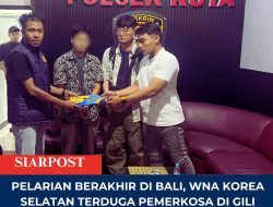 Kabur ke Bali, WNA Korea Pelaku Kekerasan Seksual di Gili Trawangan Akhirnya Dibekuk