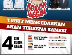 Pemda Lombok Utara Mengajak Masyarakat Laporkan Jika Menemukan Rokok Ilegal Yang Merugikan Negara
