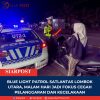 Blue Light Patrol Satlantas Lombok Utara, Malam Hari Jadi Fokus Cegah Pelanggaran dan Kecelakaan