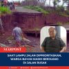 Saat Lampu Jalan Diprioritaskan, Warga Bayan Masih Berjuang di Jalan Rusak
