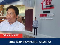 Dua KDMP Rampung, Sisanya Terkendala Lahan dan Aset Desa