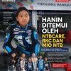 NTBCare, RKC dan MIO NTB Ketemu Hanin, Pembalap Cilik Asal Bandung Saat Jajal Sirkuit Mandalika: Calon Rider MotoGP