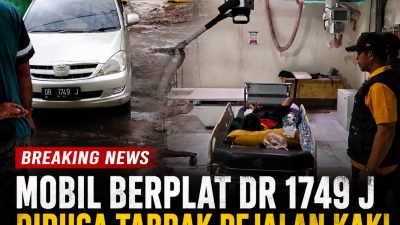Mobil Plat Hitam Diduga Milik Dinas Pertanian NTB Tabrak Anak di Sumbawa, Korban Belum Sekolah 3 Bulan