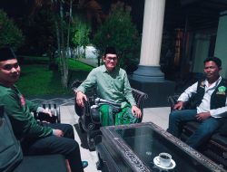 Relawan Ihsan Silaturahmi dengan Wakil Bupati Lombok Tengah, Bahas Penanganan Jalan Berlubang