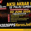 Gelombang Aksi PPS 30 Hari Ancam Lumpuhkan Pelabuhan Poto Tano, Massa Tagih Janji Kemendagri