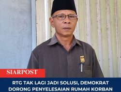 RTG Tak Lagi Jadi Solusi, Demokrat Dorong Penyelesaian Rumah Korban Gempa Lewat Program RTLH