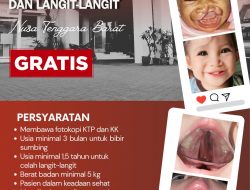 “Dari Tangis ke Senyum”: Bakti Sosial Operasi Celah Bibir & Langit-Langit Gratis Hadir di Mataram