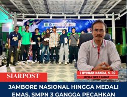 Jambore Nasional hingga Medali Emas, SMPN 3 Gangga Pecahkan Rekor Prestasi Siswa