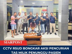 CCTV RSUD Bongkar Aksi Pencurian Tas Milik Penunggu Pasien di Lombok Utara