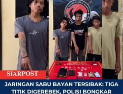 Gulung Jaringan Narkoba di Bayan, Satresnarkoba Polres Lombok Utara Ringkus 3 Pengedar di Tiga TKP Berbeda