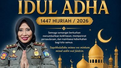 Kasat Pol PP Provinsi NTB Beserta Jajaran Mengucapkan Selamat Hari Raya Idul Adha 1447 Hijriah