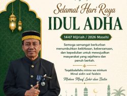Kepala Dinas Pertanian Kabupaten Dompu Mengucapkan Selamat Hari Raya Idul Adha 1447 Hijriah