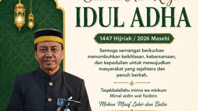 Kepala Dinas Pertanian Kabupaten Dompu Mengucapkan Selamat Hari Raya Idul Adha 1447 Hijriah