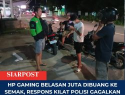 HP Gaming Belasan Juta Dibuang ke Semak, Respons Kilat Polisi Gagalkan Aksi Maling di Lombok Utara