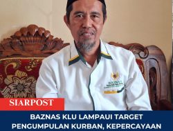 Baznas KLU Lampaui Target Pengumpulan Kurban, Kepercayaan Pekurban dari Luar Daerah Meningkat