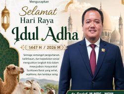 Kepala Dinas Kesehatan Kabupaten Sumbawa Barat Mengucapkan Selamat Hari Raya Idul Adha 1447 Hijriah