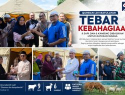 Qurban DPC LDII Batulayar Tebar Kebahagiaan, 9 Sapi dan 6 Kambing Dibagikan untuk Ratusan Warga